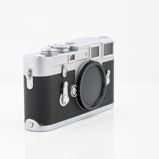 Leica M3 Double Stroke Rangefinder Camera (Silver- Chrome)