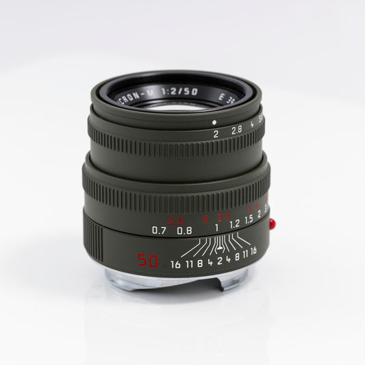 Leica Summicron-M 50mm f/2 Limited Edition 'Safari' Lens #11824 - Open Box