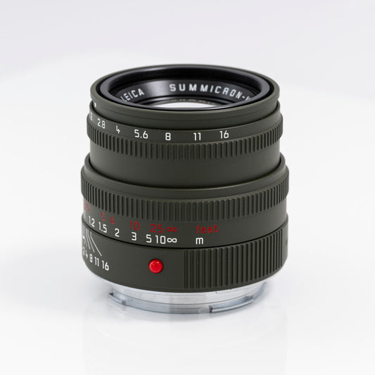 Leica Summicron-M 50mm f/2 Limited Edition 'Safari' Lens #11824 - Open Box