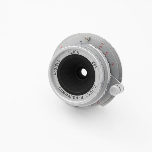 Leica Summaron-M 28mm f/5.6 Lens (Silver) #11695