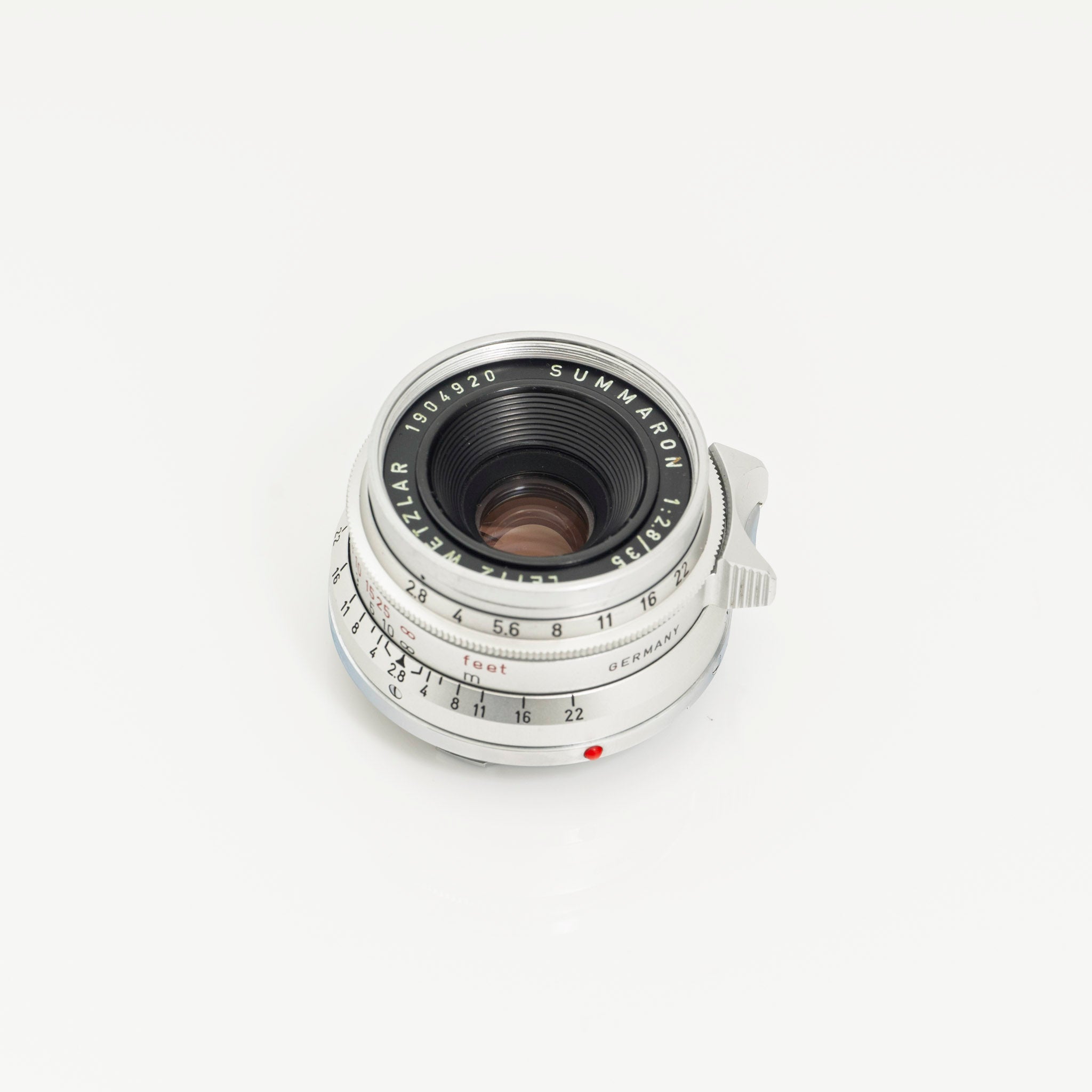 Leica 35mm Summaron f/2.8 (Silver) M Lens -  Made in Germany - Recent CLA by DAG