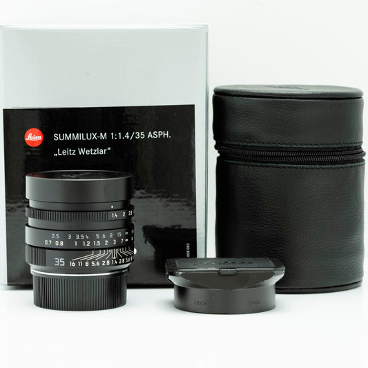 LEICA 35MM F1.4 SUMMILUX-M ASPH "LEITZ WETZLAR" 11700 Lens