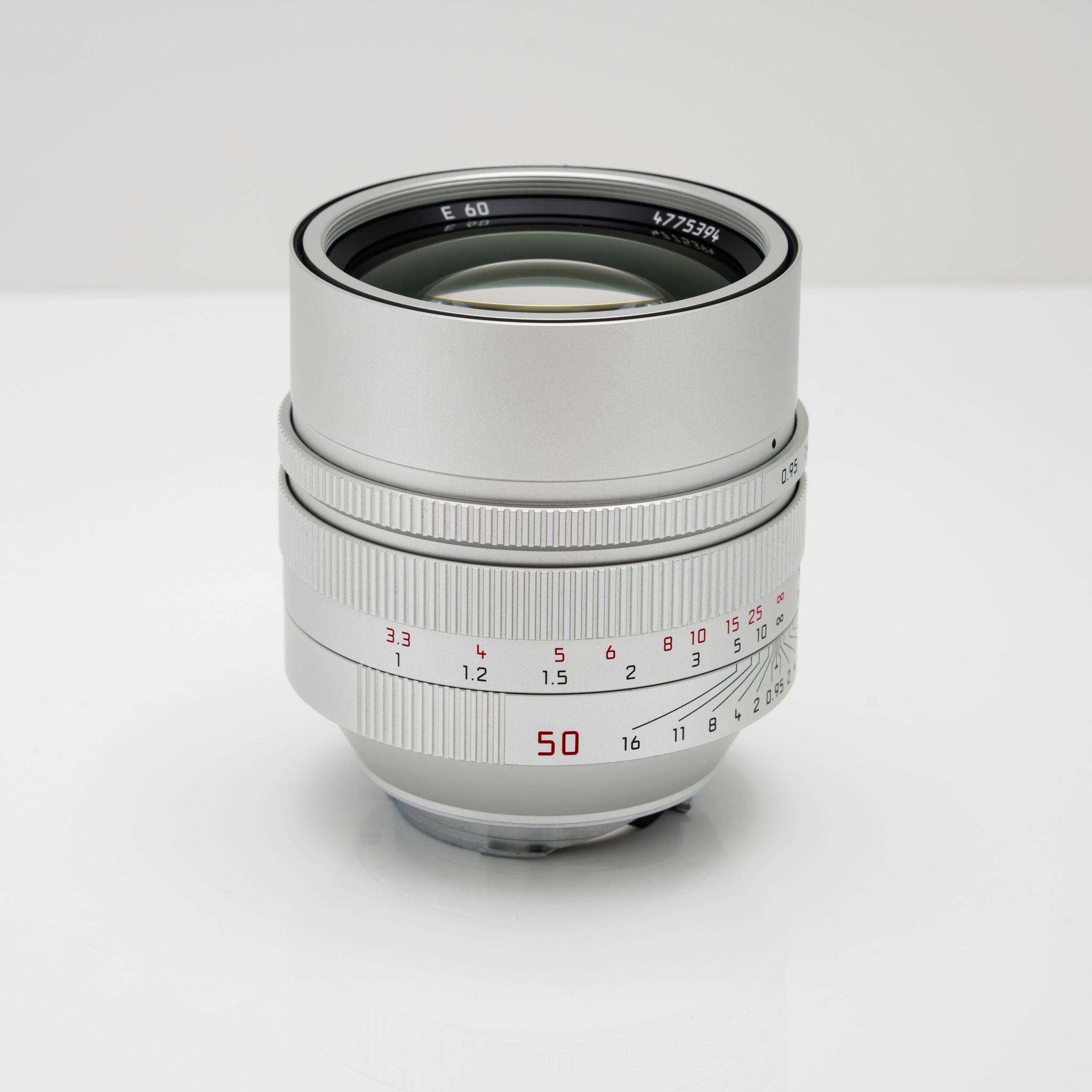 Leica Noctilux-M 50mm f/0.95 ASPH. Lens (Silver) MFR #11667