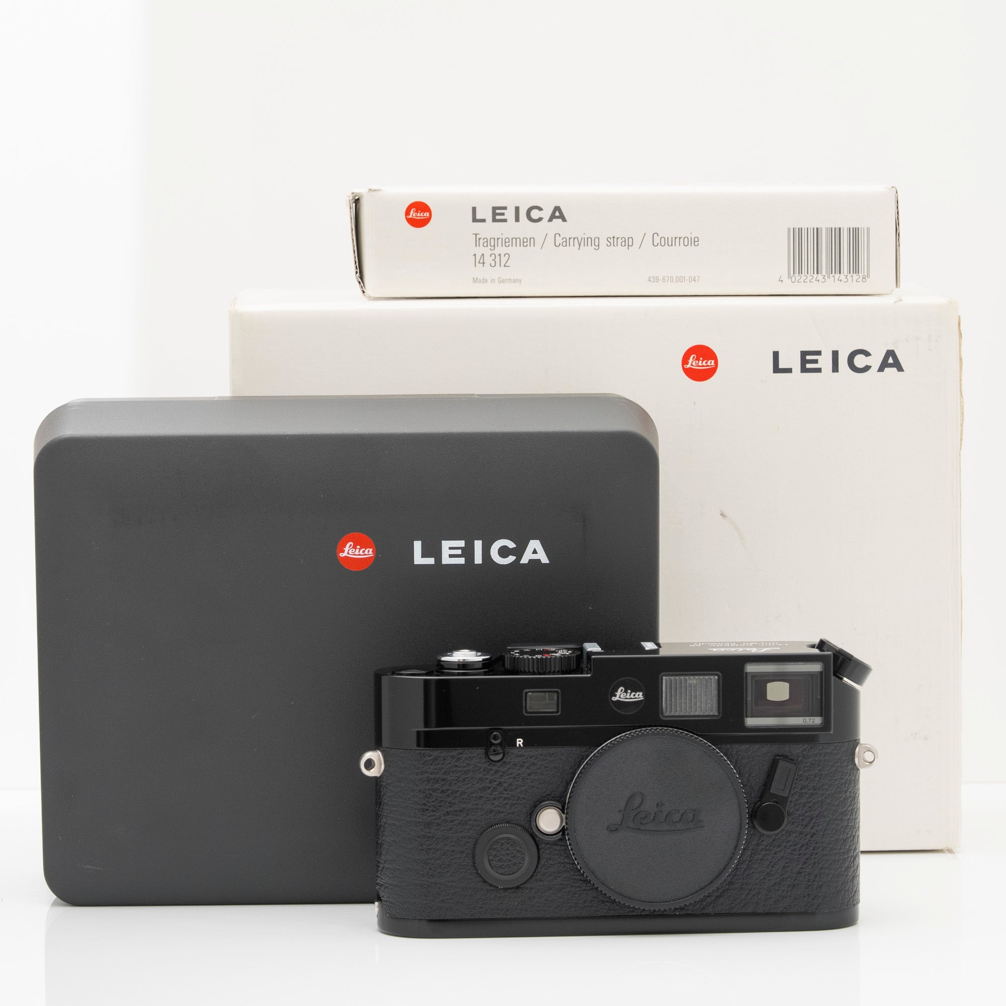 Leica M6 TTL LHSA Black Paint Edition 0.72x Rangefinder Film Camera