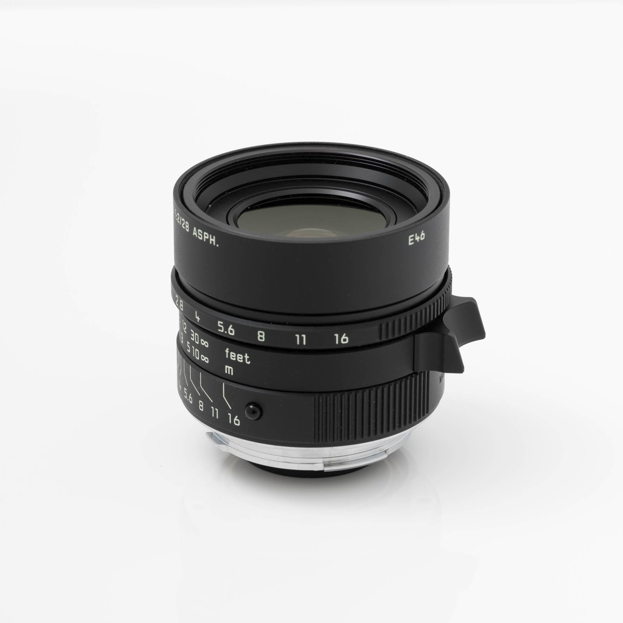 Leica Summicron-M 28mm f/2 ASPH Lens – Matte Black Paint (Limited Edition, 450 Units)