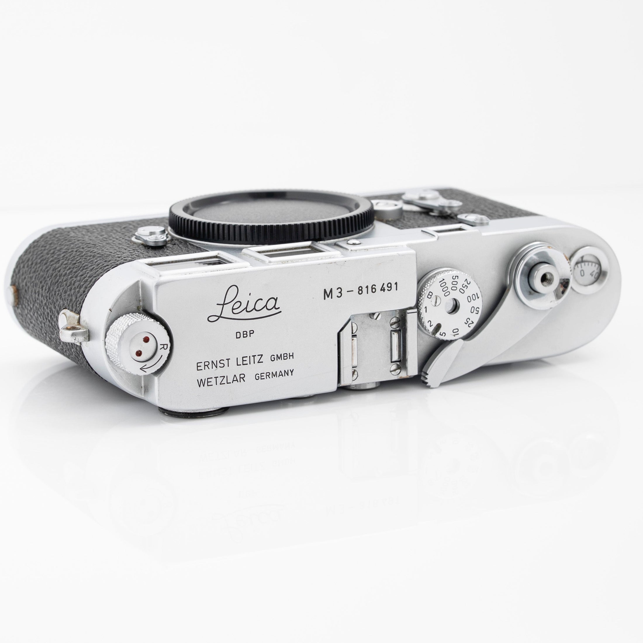Leica M3 Double Stroke Rangefinder Camera (Silver- Chrome)