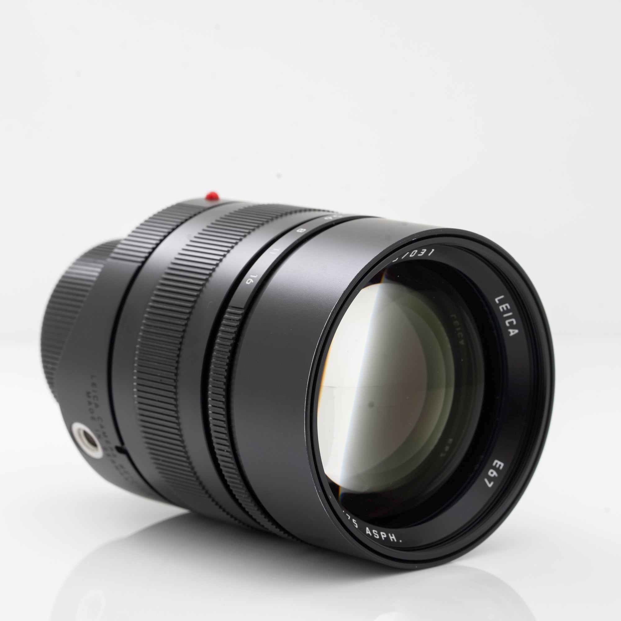 Leica Noctilux-M 75mm f/1.25 ASPH. Lens (Black) MFR #11676