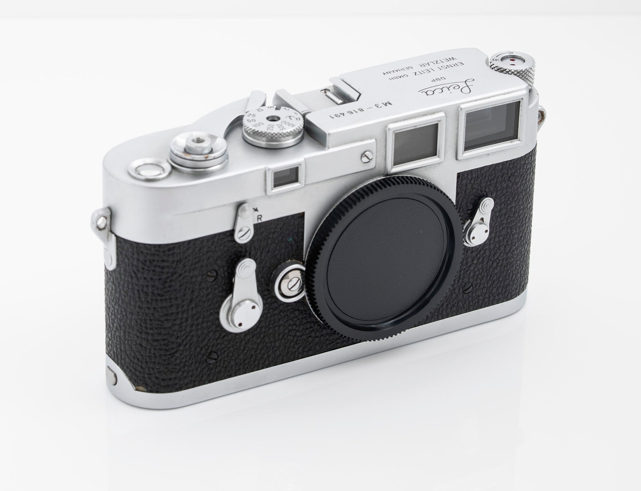 Leica M3 Double Stroke Rangefinder Camera (Silver- Chrome)