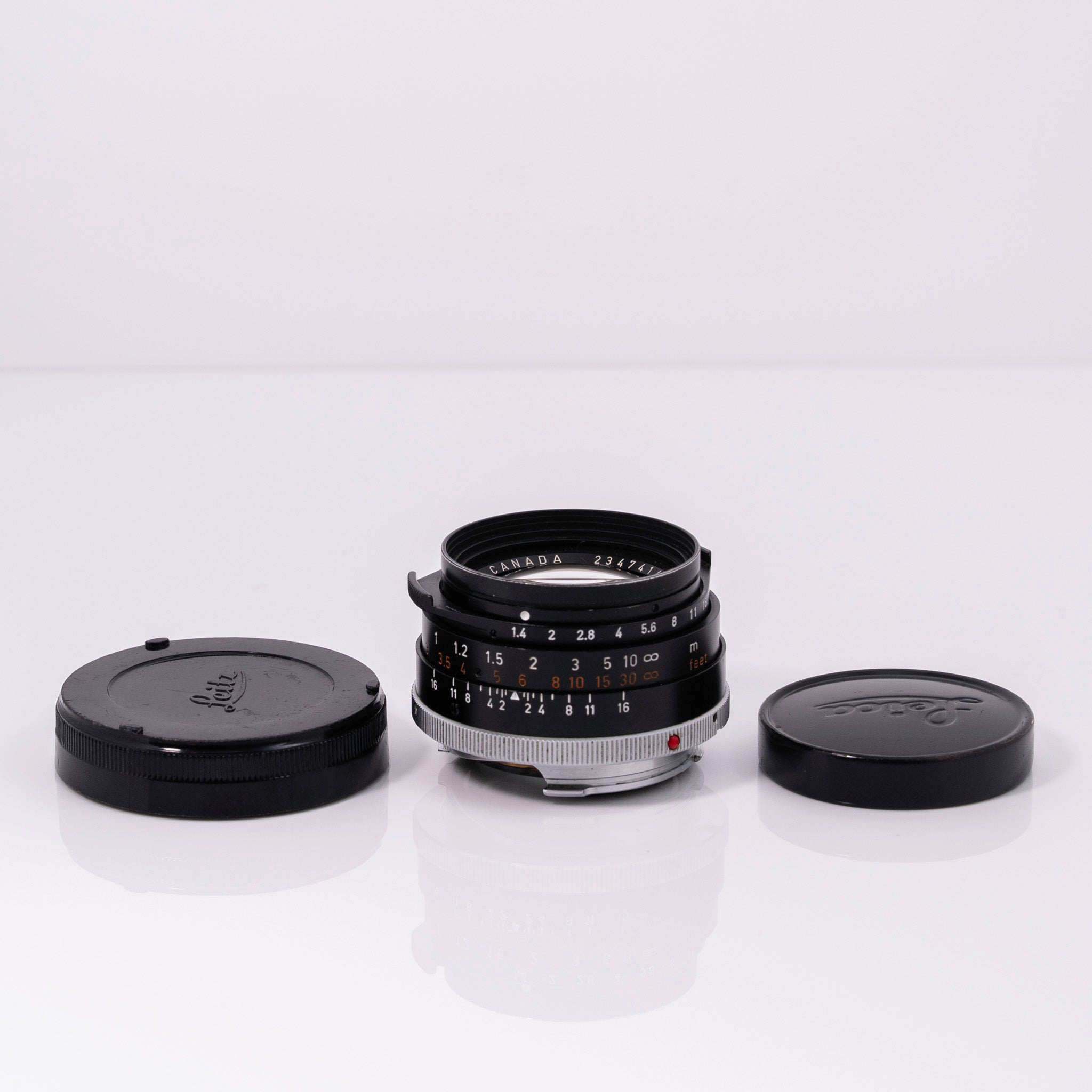 Leica 35mm f/1.4 Summilux Black Lens #11870