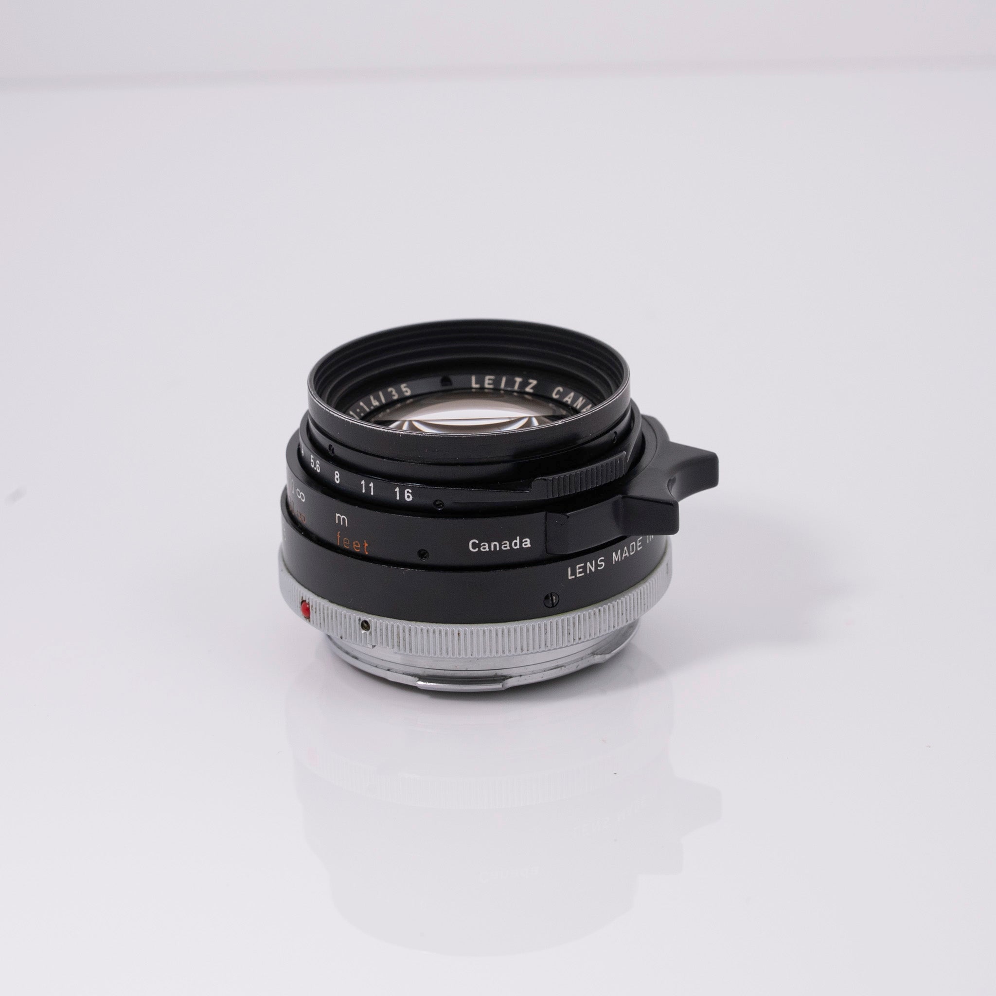 Leica 35mm f/1.4 Summilux Black Lens #11870