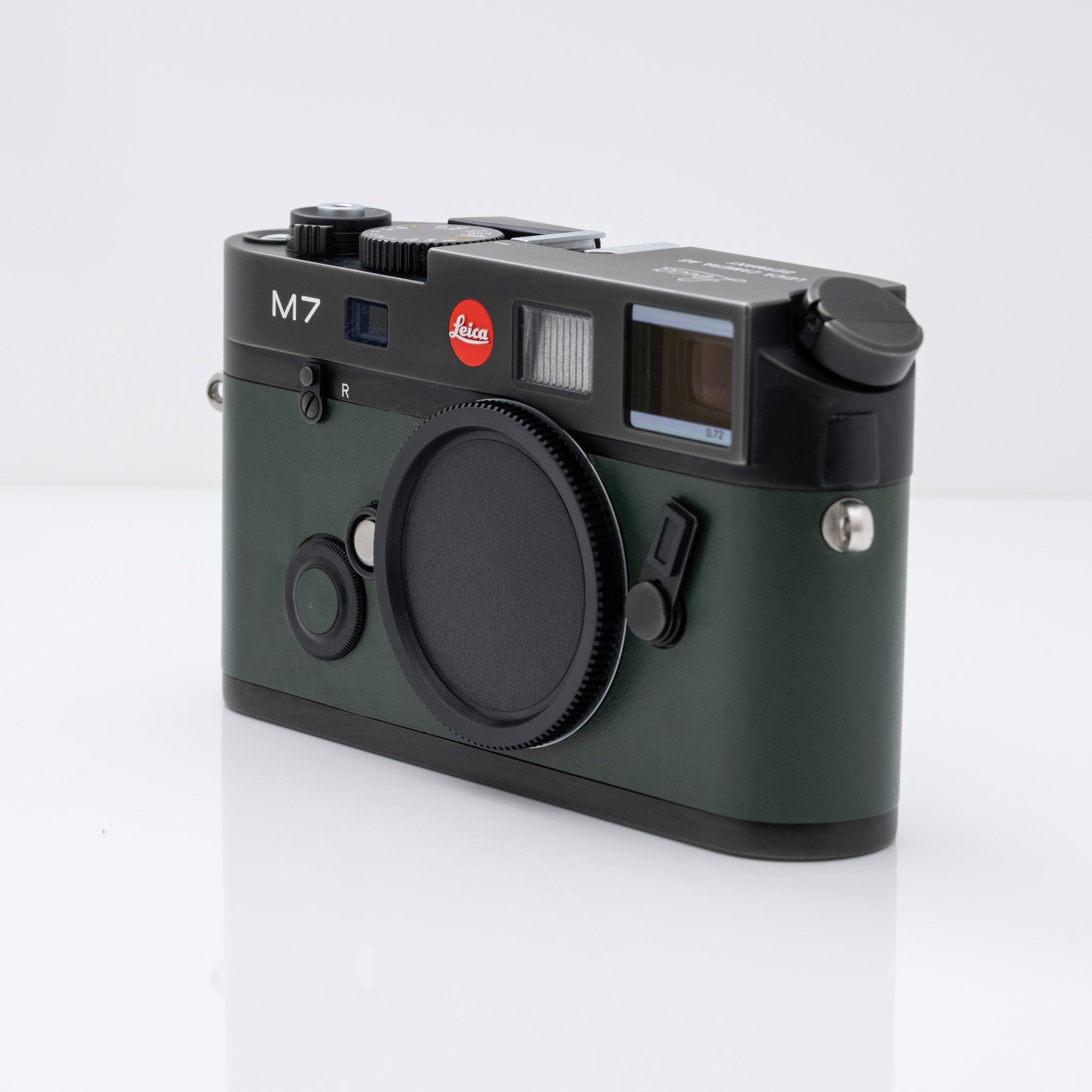 Leica M7 à la Carte – Custom Green Leather Edition Rangefinder Camera