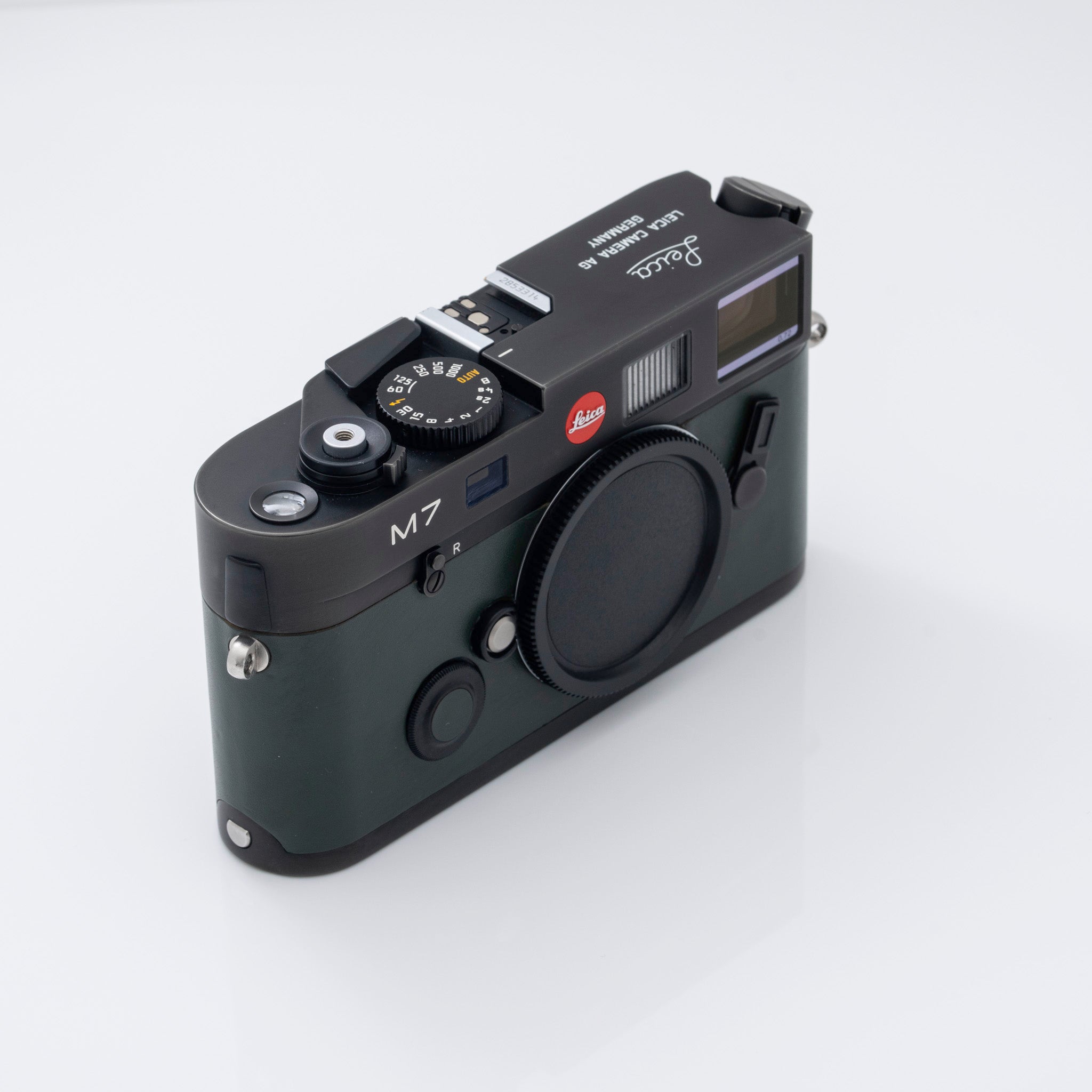 Leica M7 à la Carte – Custom Green Leather Edition Rangefinder Camera