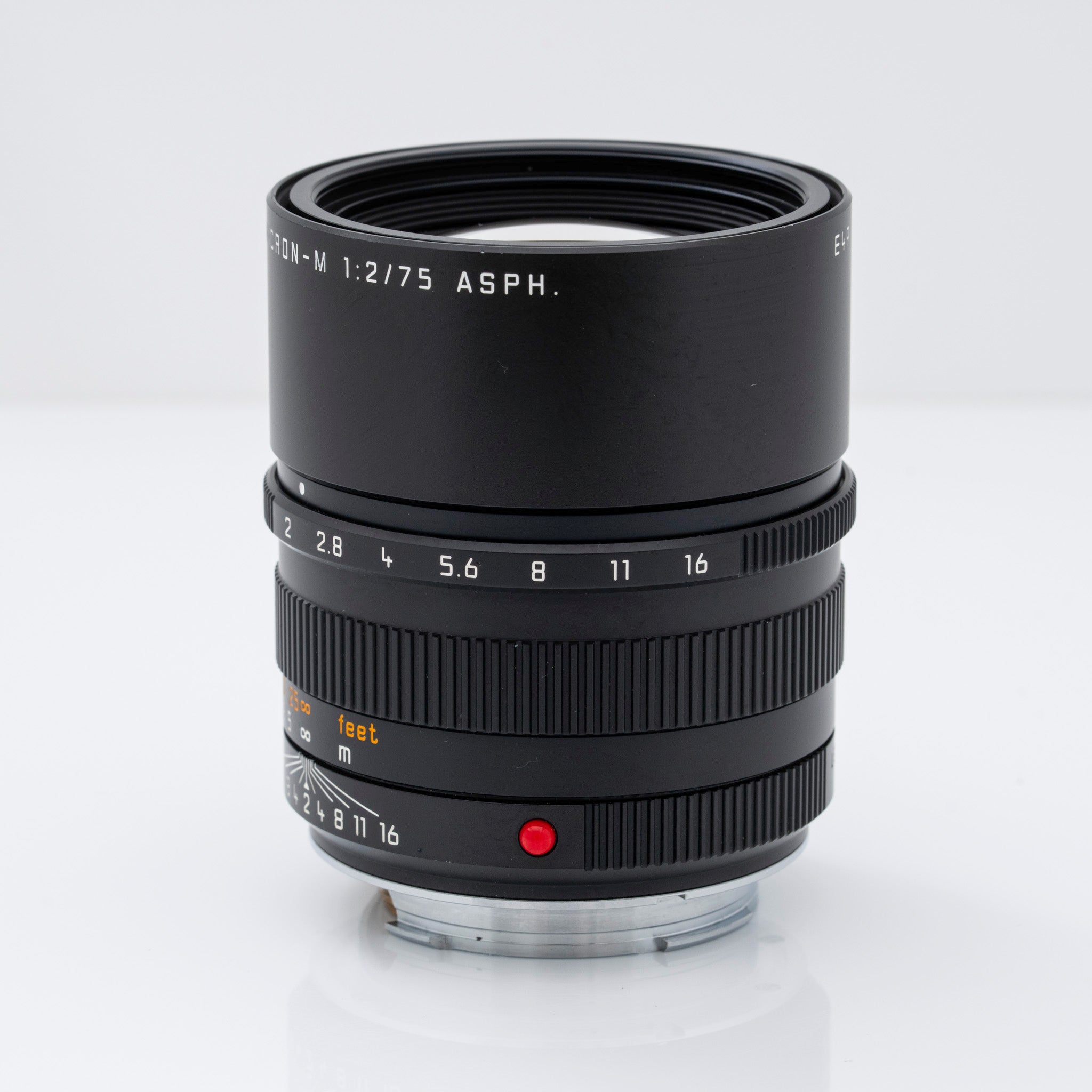 Leica APO-Summicron-M 75mm F/2 ASPH. Lens Black #11637