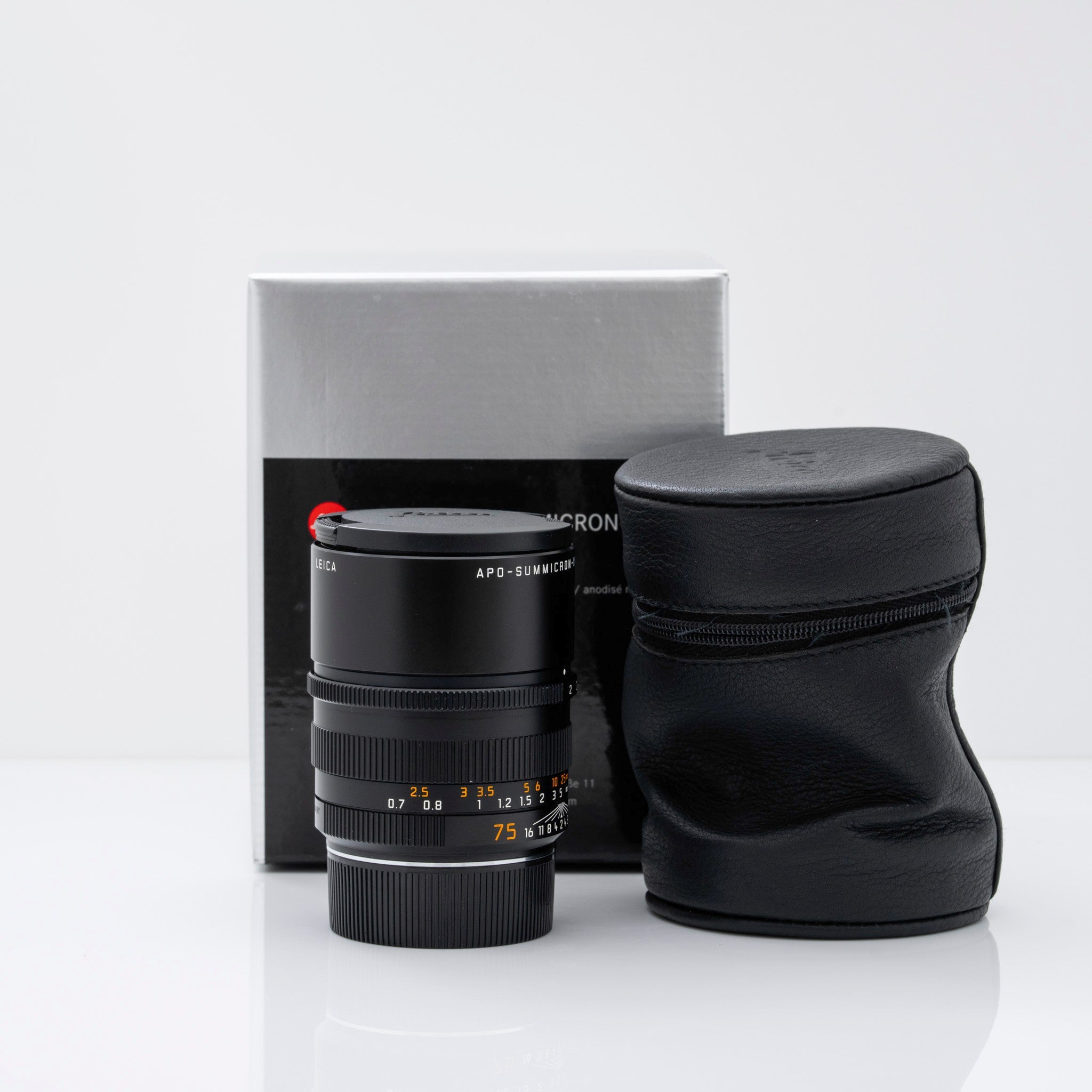 Leica APO-Summicron-M 75mm F/2 ASPH. Lens Black #11637