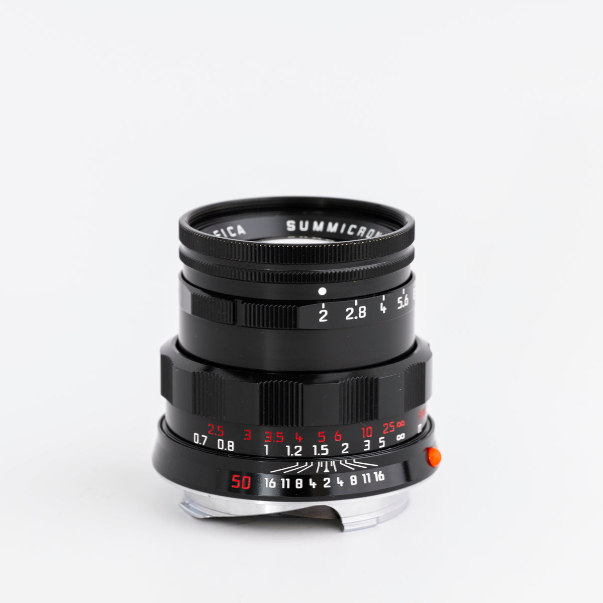 Leica Summicron-M 50mm F2 - Black Paint From MP Classic Set RARE (500 PC Worldwide) Limited Edition