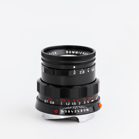 Leica Summicron-M 50mm F2 - Black Paint From MP Classic Set RARE (500 PC Worldwide) Limited Edition
