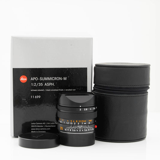 Leica APO-Summicron-M 35mm f/2 ASPH. Lens (Black) MFR #11699