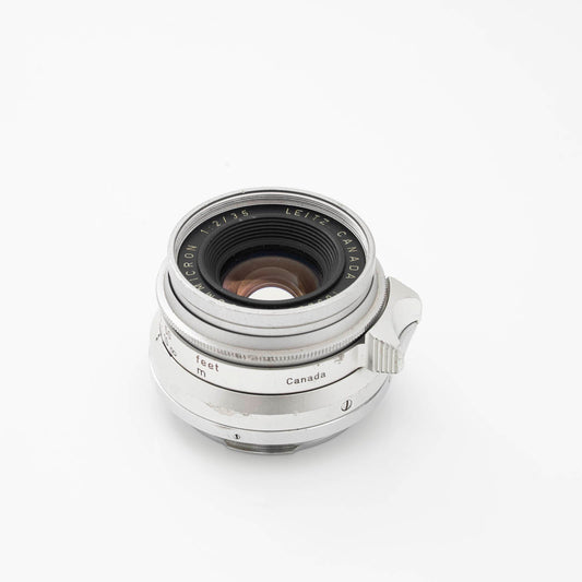 Leica 35mm f2 Summicron Lens 8-Element Leica #11308 CLA'd By DAG, Made in Canada- Used -Excellent