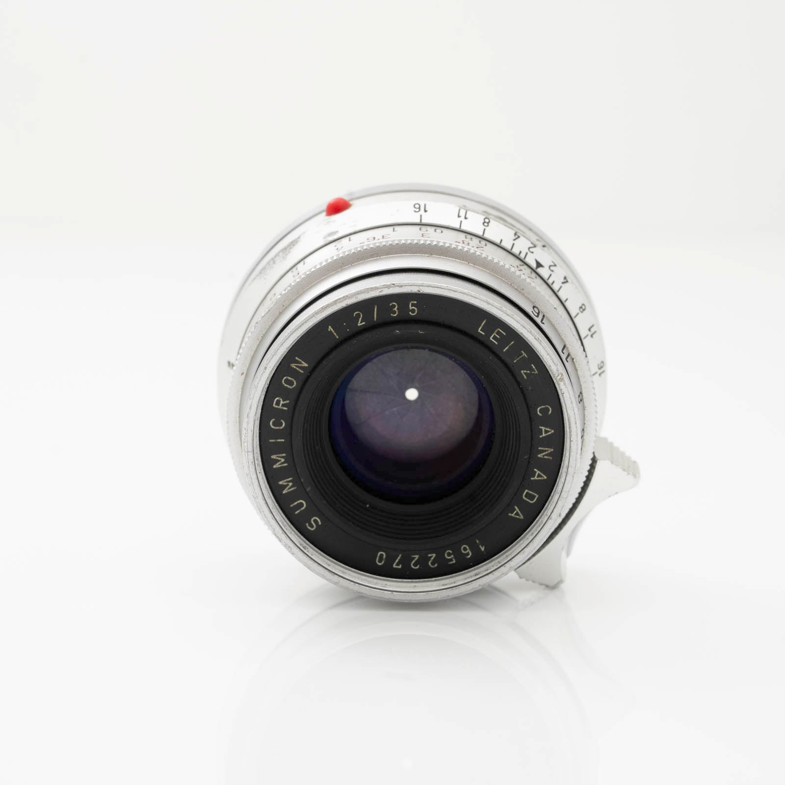 Leica 35mm f2 Summicron Lens 8-Element Leica #11308 CLA'd By DAG, Made in Canada- Used -Excellent
